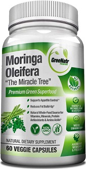 GreeNatr Moringa Oleifera for Health & Well-Being